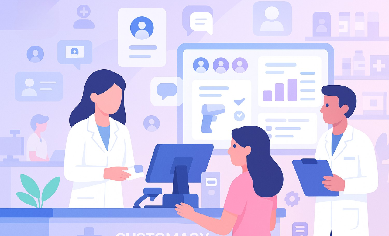 Medicine Payments getting paid in pharmacy through Barioo's POS system software for Retail pharmacies